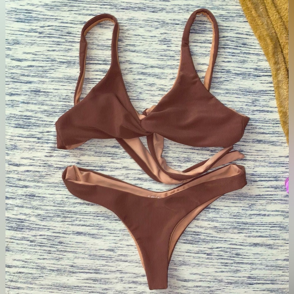 Serei Brown Bikini Sets 🤎